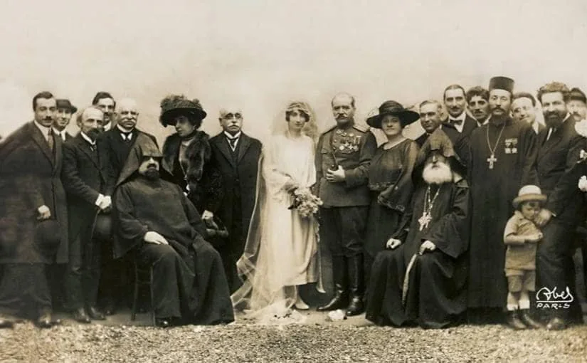 Զորավար Անդրանիկի հարսանիքը, Փարիզ, 1922 թ.