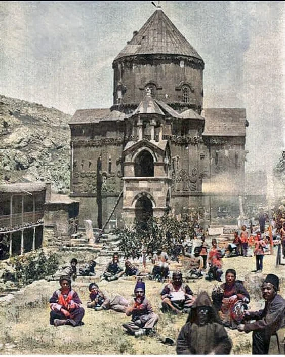 Աղթամարի Սուրբ Խաչ տաճարը, 1914 թ.