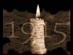 In memory of the victims of the Armenian Genocide