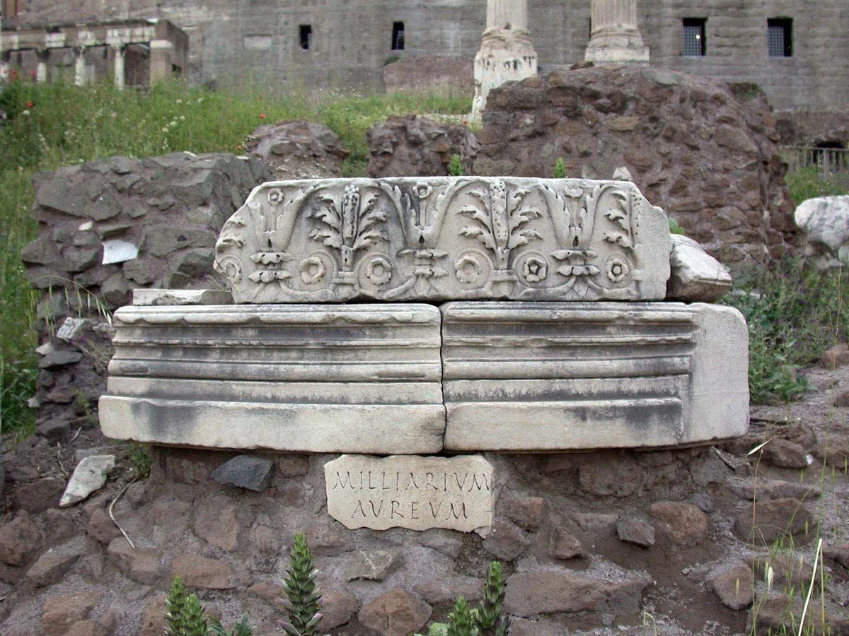 Ոսկե մղոնաքարը Հռոմում և Արտաշատի առևտրային ճանապարհը