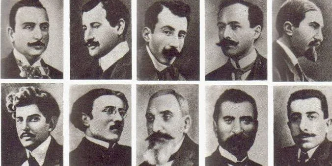 1915 թվականին ձերբակալված հայ մտավորականներ