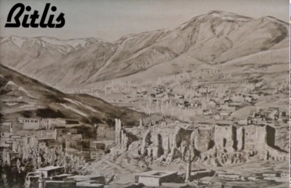 Բաղեշ (Բիթլիս) քաղաքի տեսարան