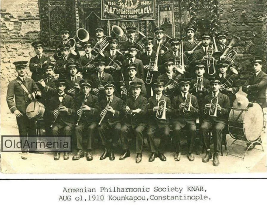 «Քնար» նվագախումբը Գումգափուում, 1910