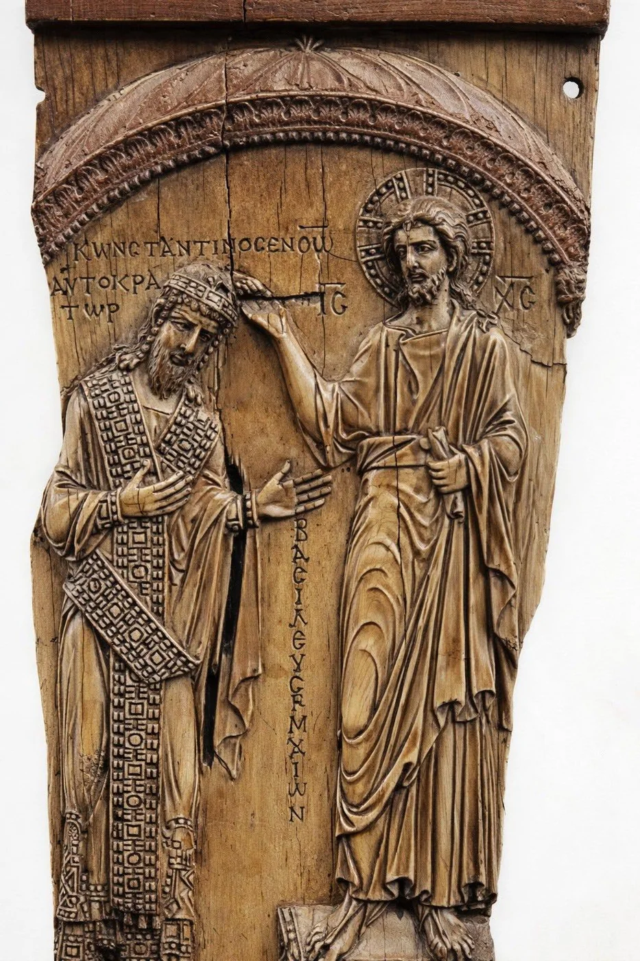 Քրիստոսը թագադրում է Կոստանդին VII կայսրին