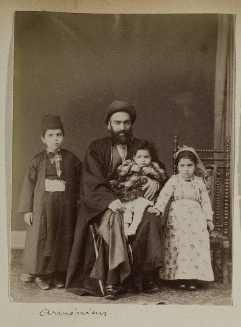 Famille arménienne, Empire ottoman, XIXe siècle