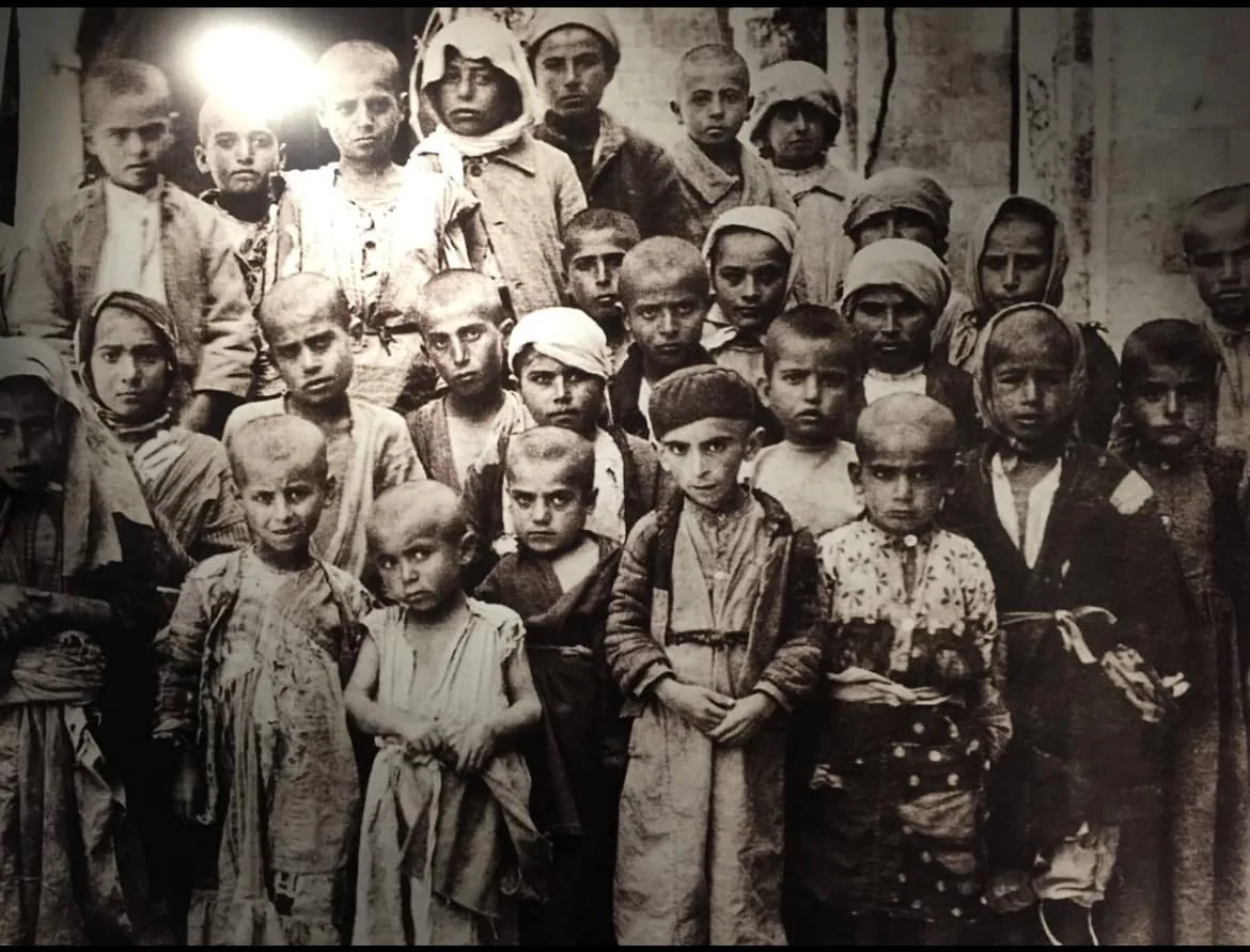 Rescued orphans of Western Armenia