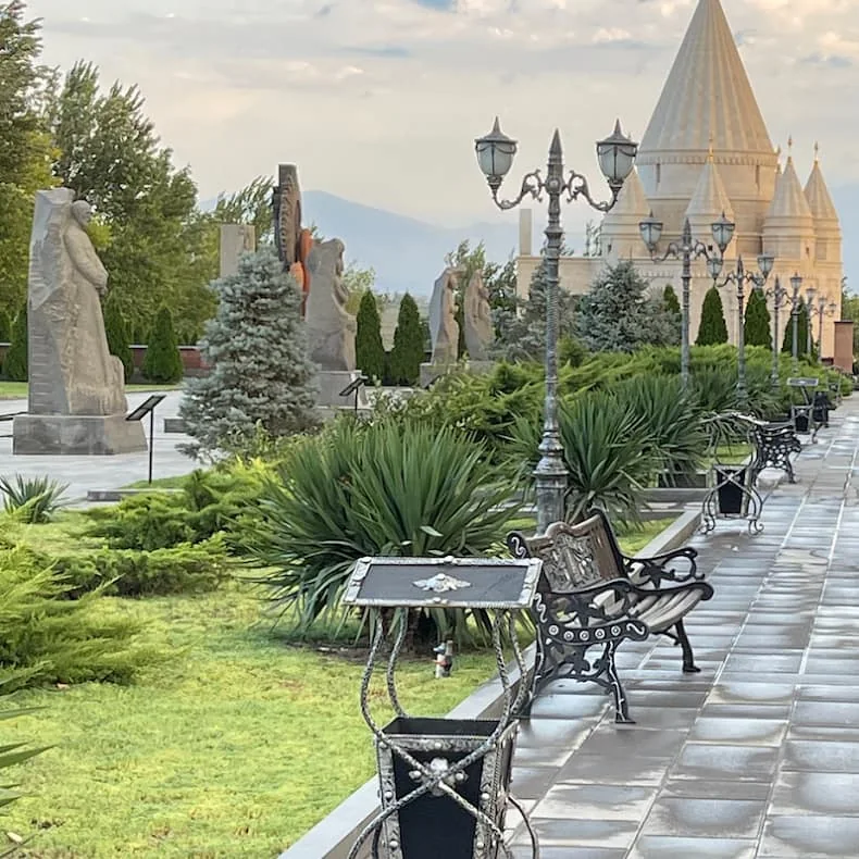 Yazidi Temple in the Village of Aknalich · 2