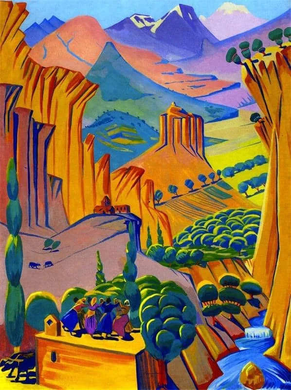 Մարտիրոս Սարյան, «Հայաստան», 1923