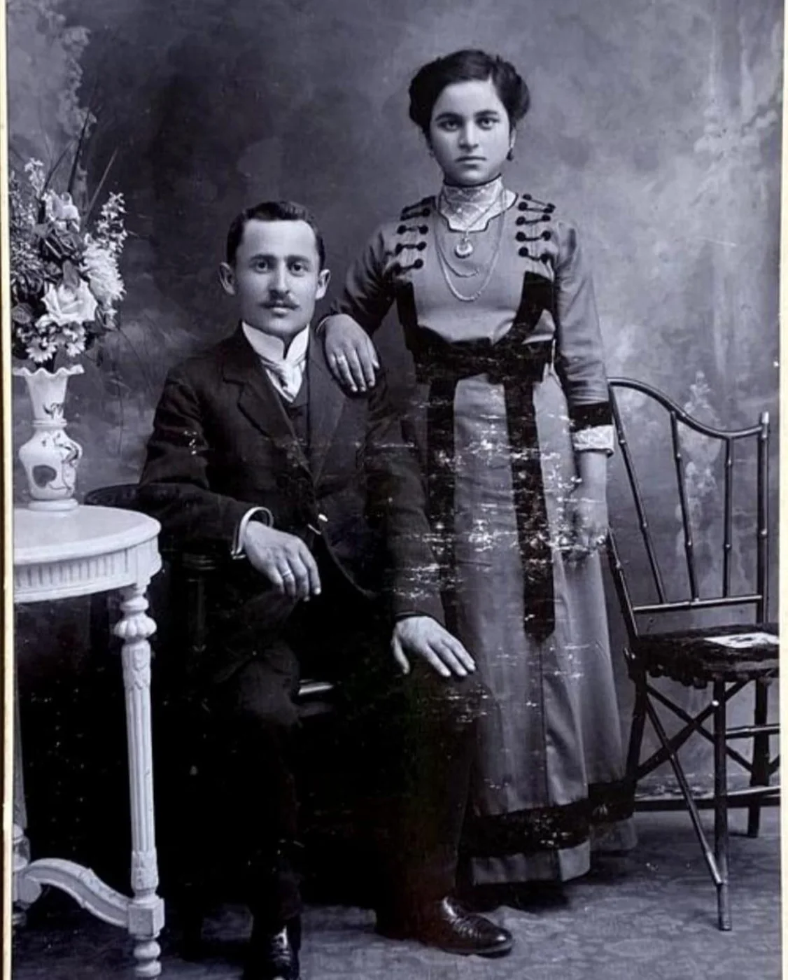 Հայ ամուսնական զույգ Թիֆլիսից, 1912 թ.