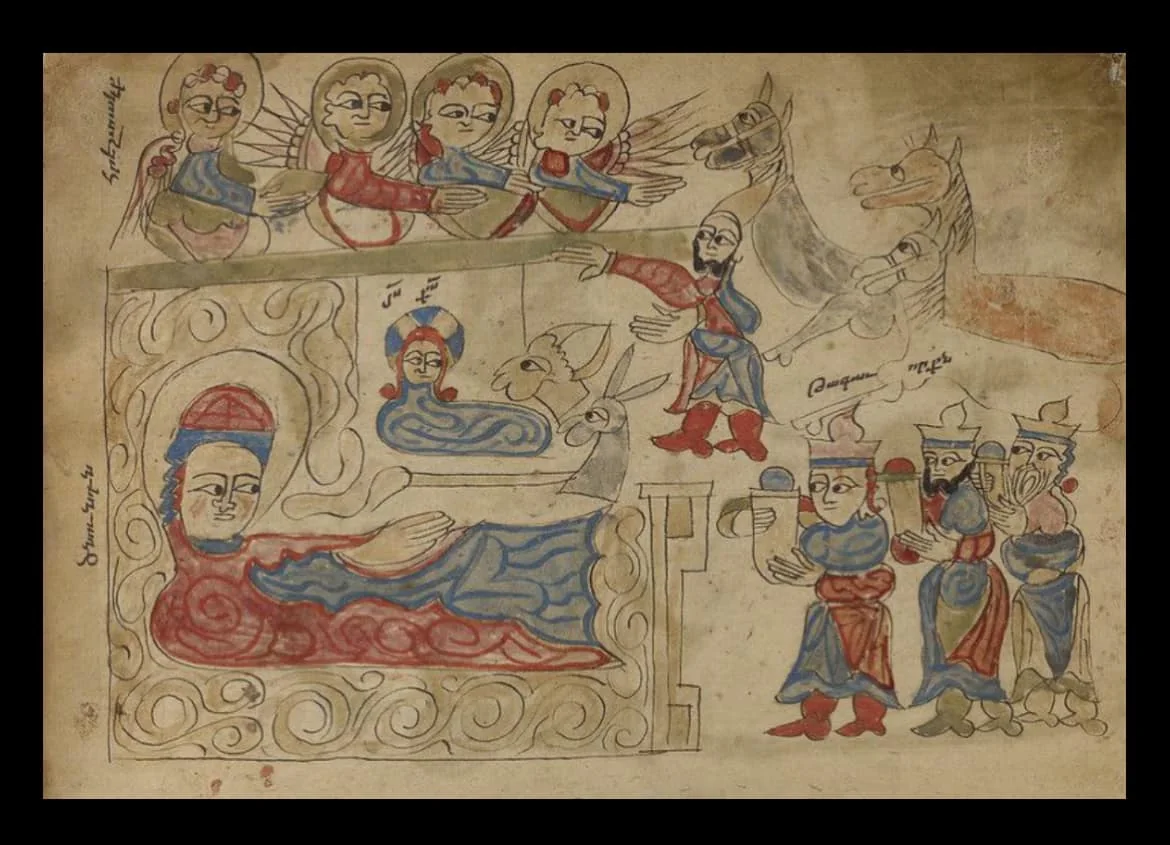 Ձեռագիր Ավետարան, Վանա լիճ, 1386 թ.